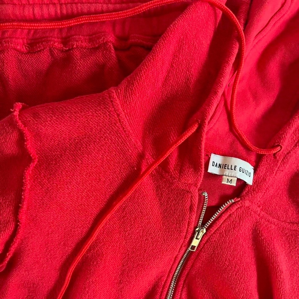 Danielle Guizio sweatsuit